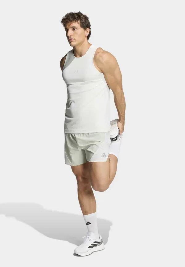 Шорты Adidas Performance, зеленый/серый — фото 2