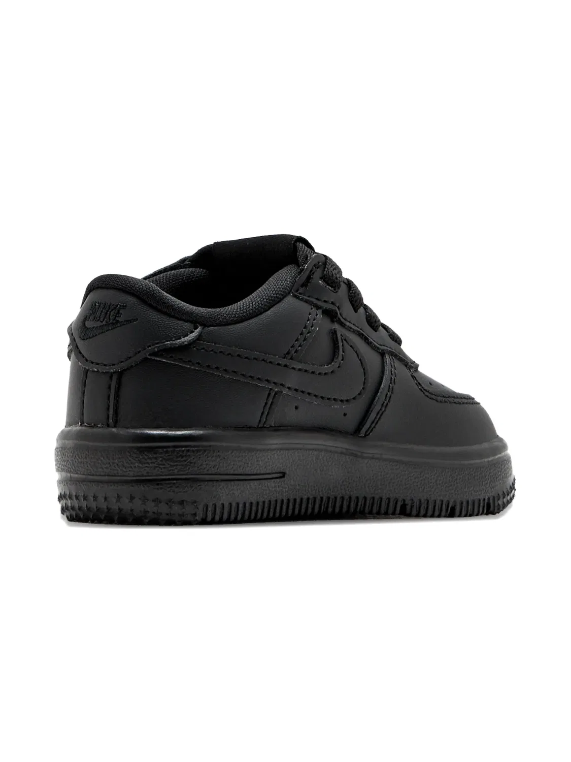 Кроссовки из кожи с шнуровкой Nike, черный — фото 4