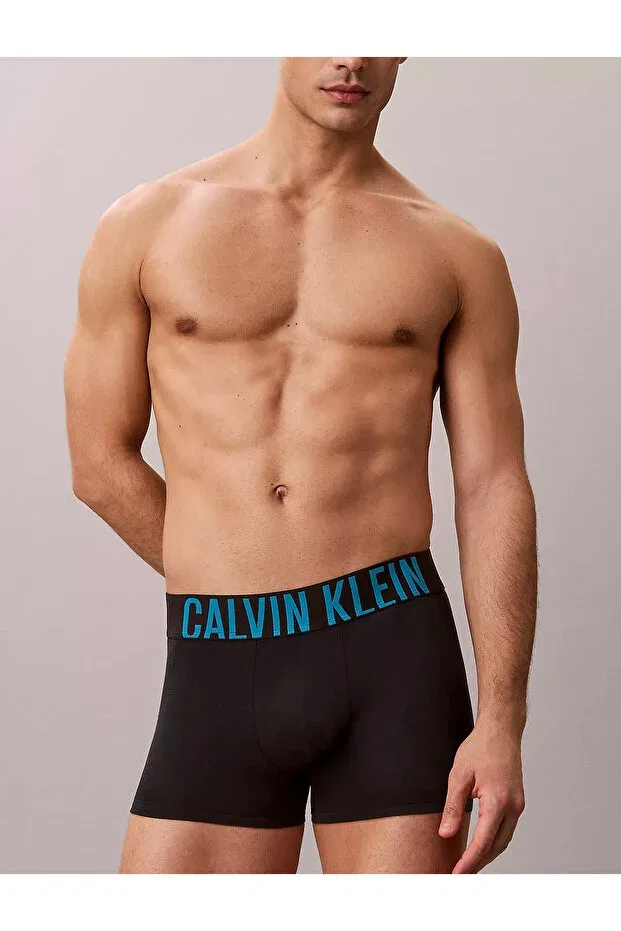Мужские трусы-боксеры хлопковые Calvin Klein, Black-Black-Black-Black — фото 2