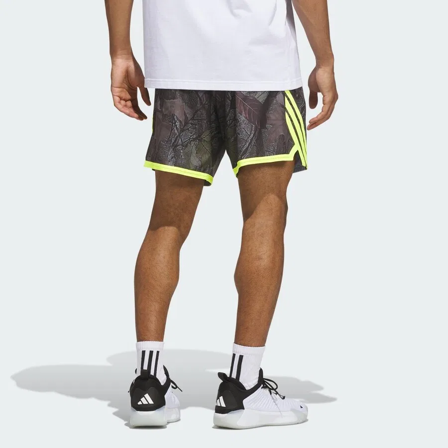 Спортивные шорты ADIDAS PERFORMANCE свободного кроя, черные — фото 3