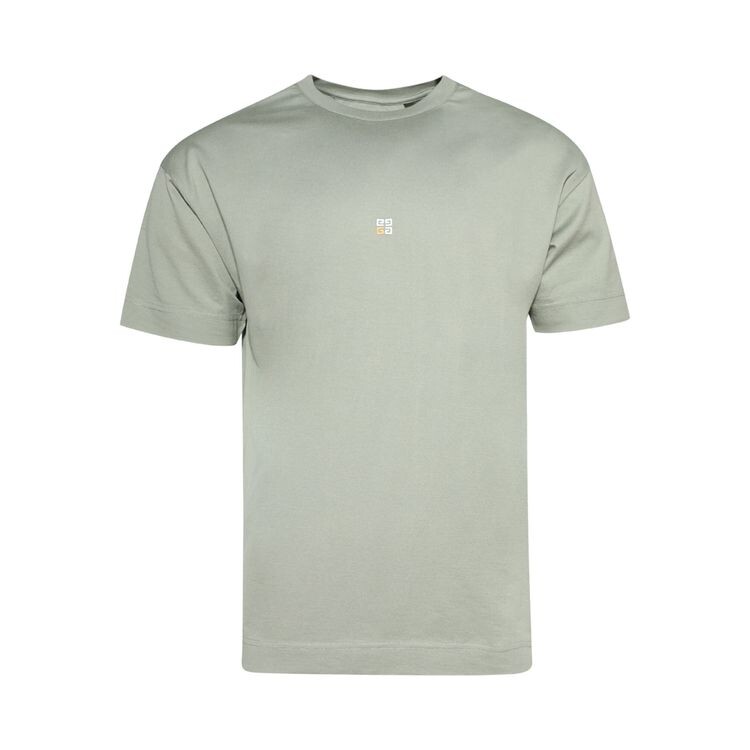 

Футболка Givenchy 4G Embroidered T-Shirt Almond Green, зеленый