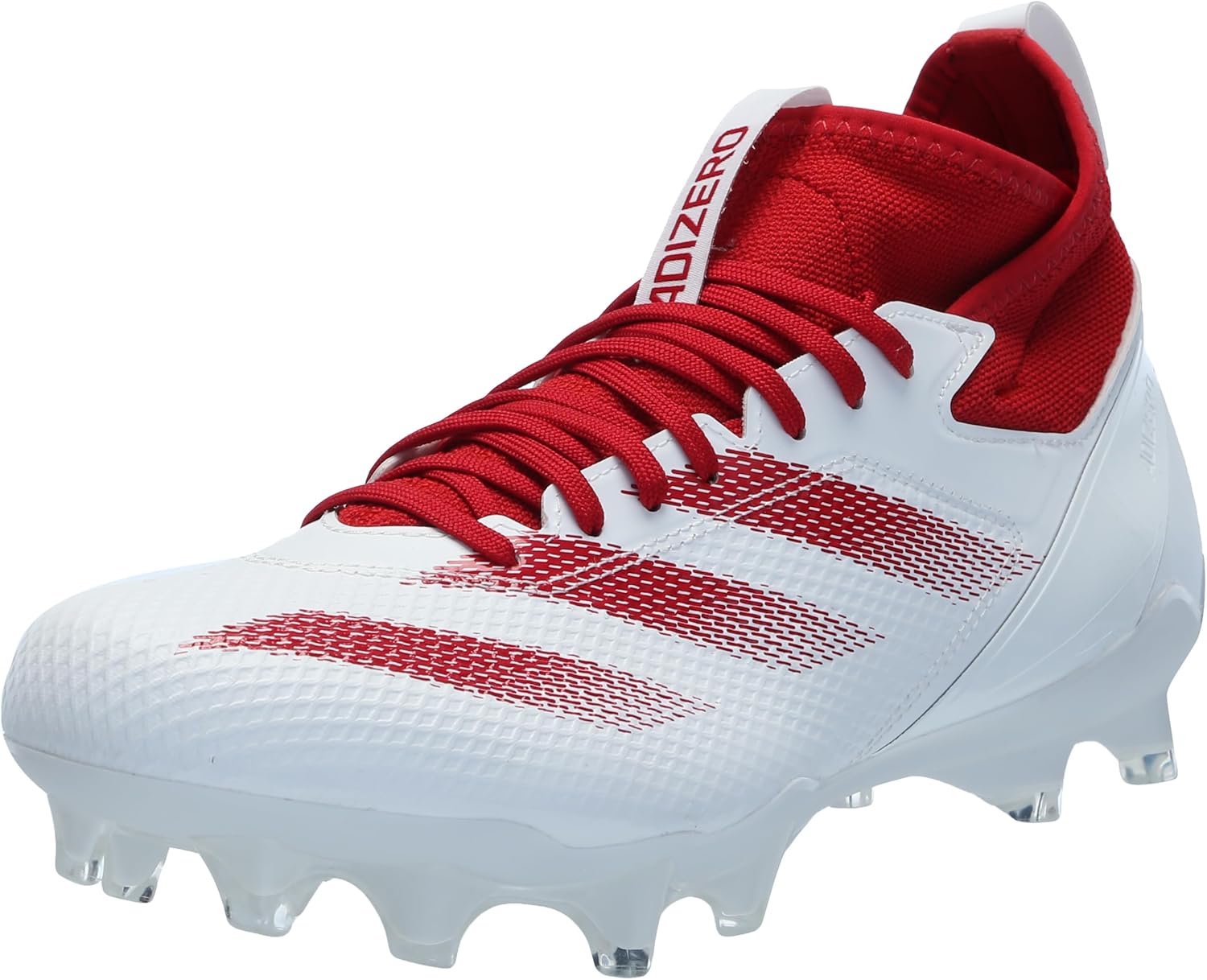 

Мужские футбольные бутсы Adidas Adizero Impact Premier, белый/красный
