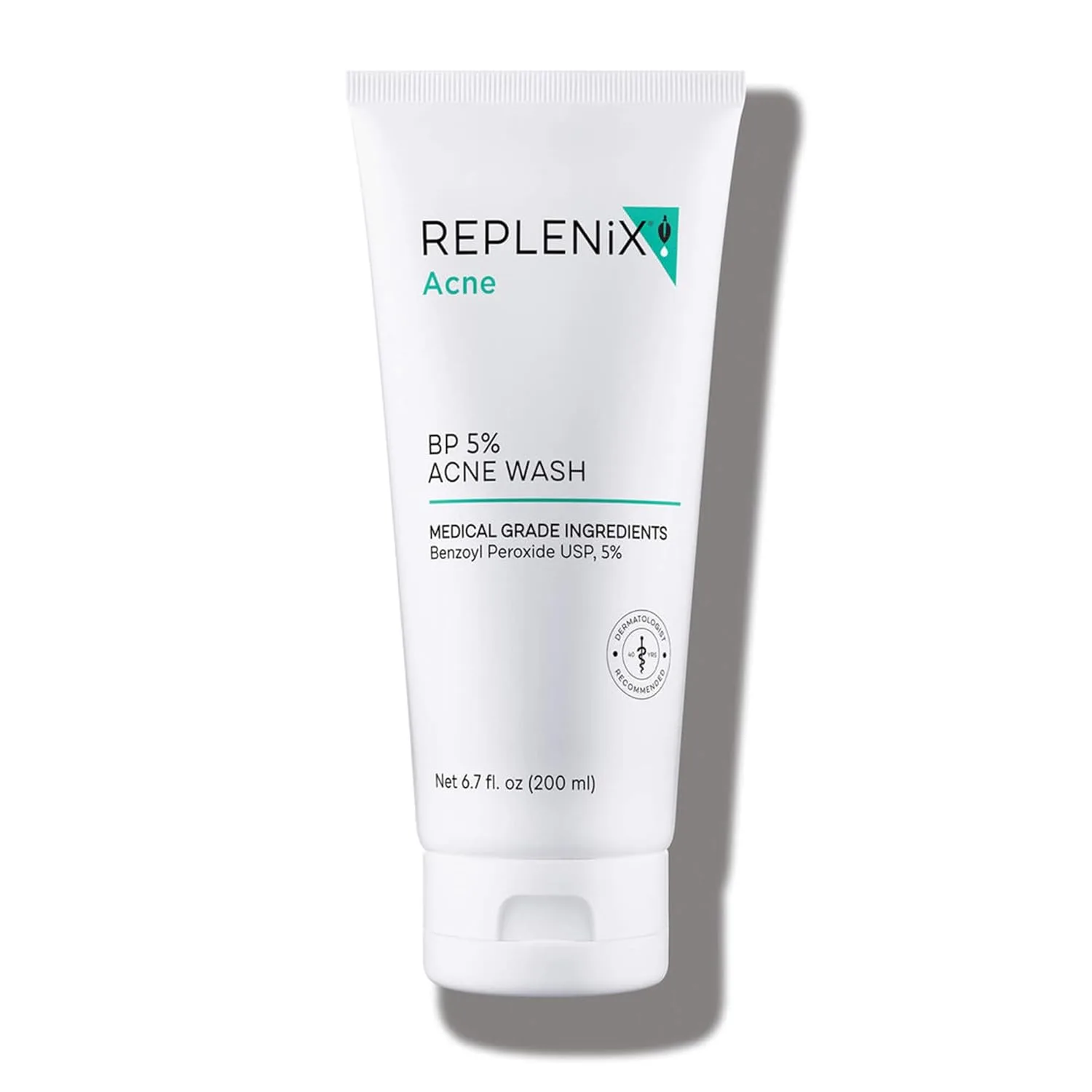 Гель для умывания Replenix — BP Acne Face Wash, , нежирное очищающее средство с бензоил пероксидом для проблемной кожи, 200 мл