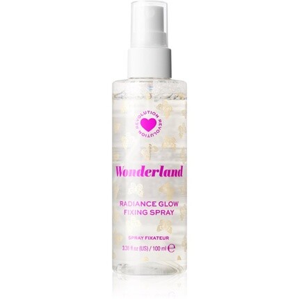 

I Heart Revolution Butterfly Illuminating Fixing Spray с блестками 100 мл - сладкий и цветочный аромат