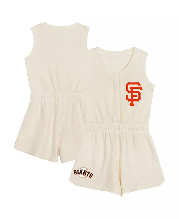 

Детский комбинезон San Francisco Giants Power Tank в кремовом цвете Outerstuff