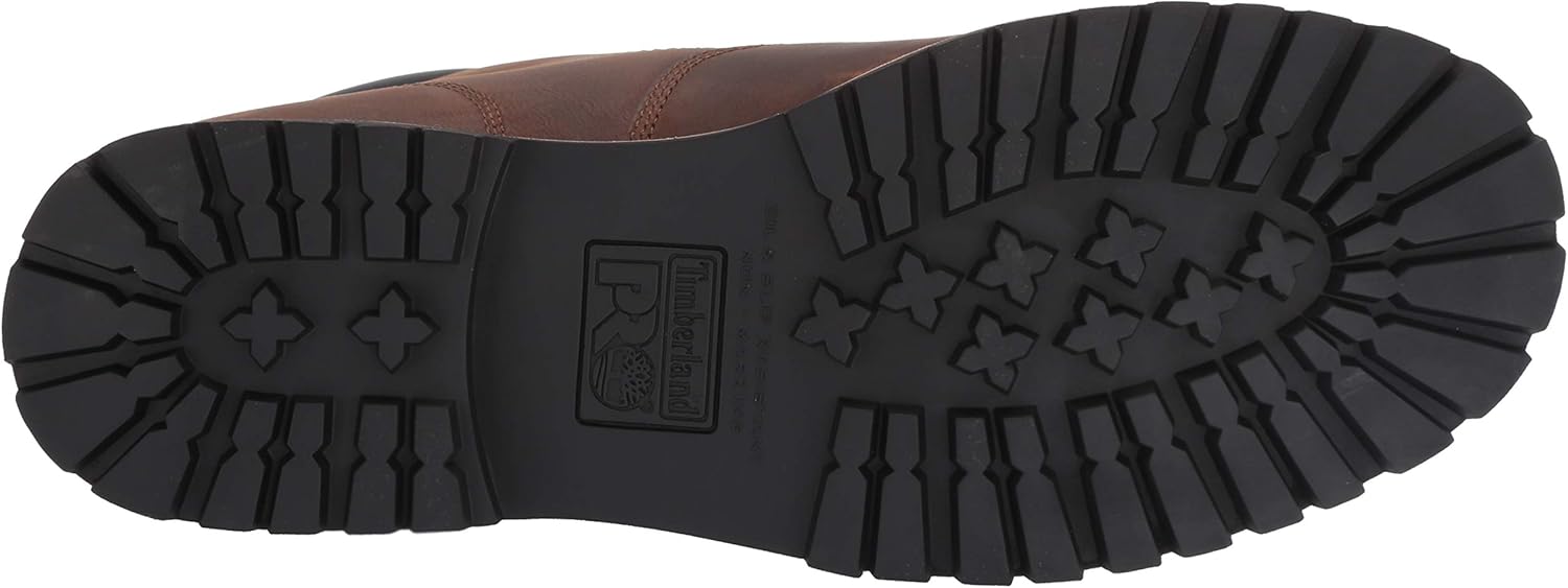Timberland PRO мужские Gritstone 6 дюймовые рабочие ботинки с мягким мысом, Brown V1 — фото 4