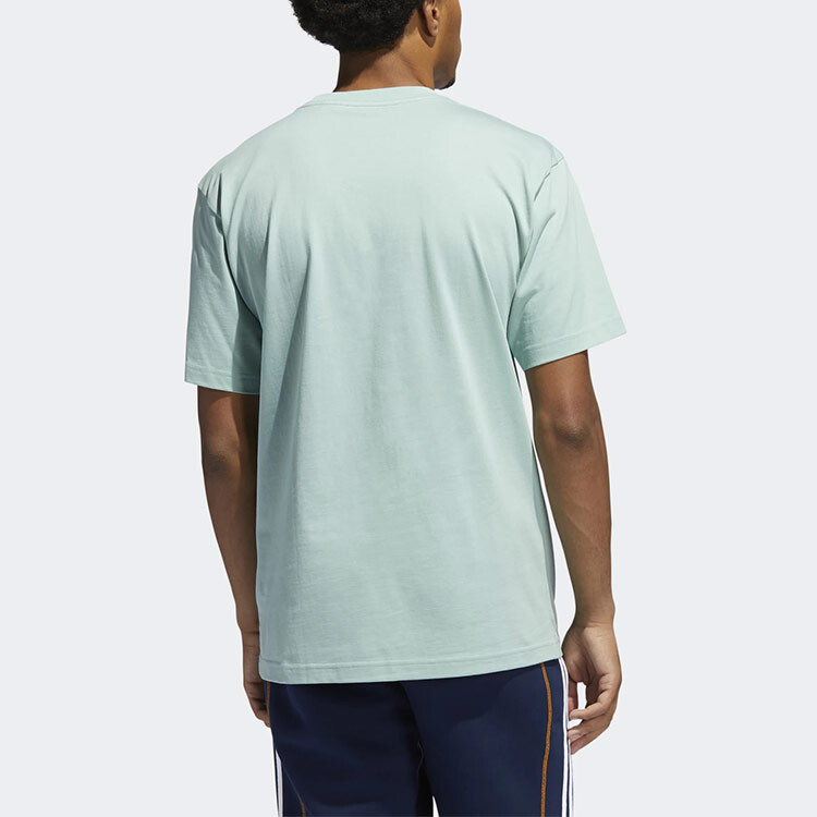 Футболка SURREAL SUMMER мужская пыльно-зеленая Adidas Originals, зеленый — фото 3
