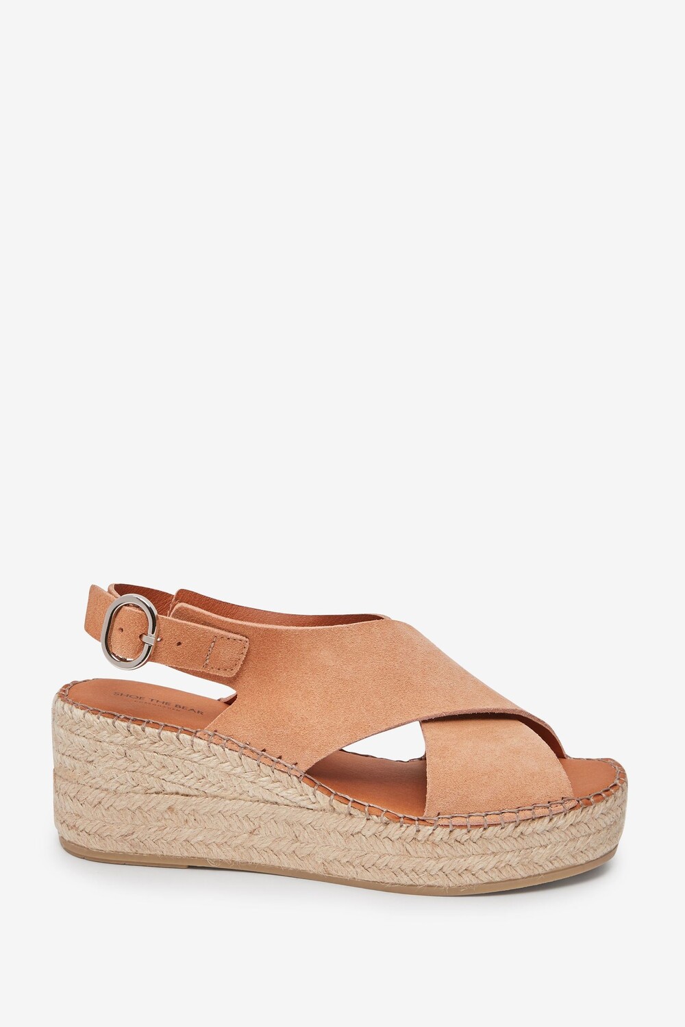 Эспадрильи Orchid на танкетке Shoe The Bear, белый