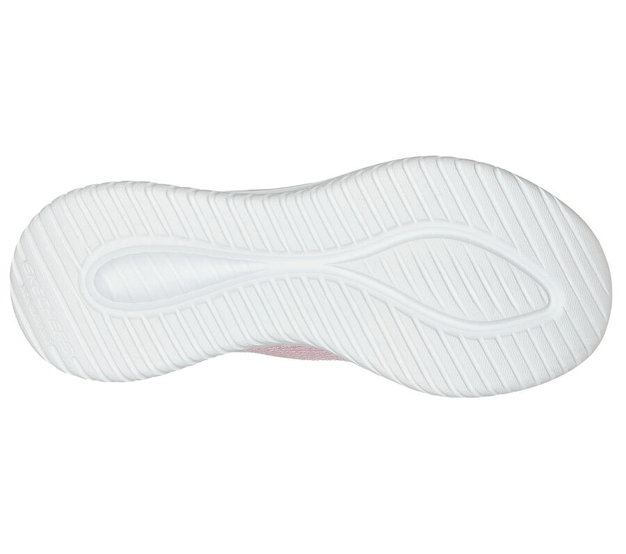 SKECHERS Детские кроссовки ULTRA FLEX 3.0 COLORY WILD Slip-On, светло-розовые/разноцветные — фото 3
