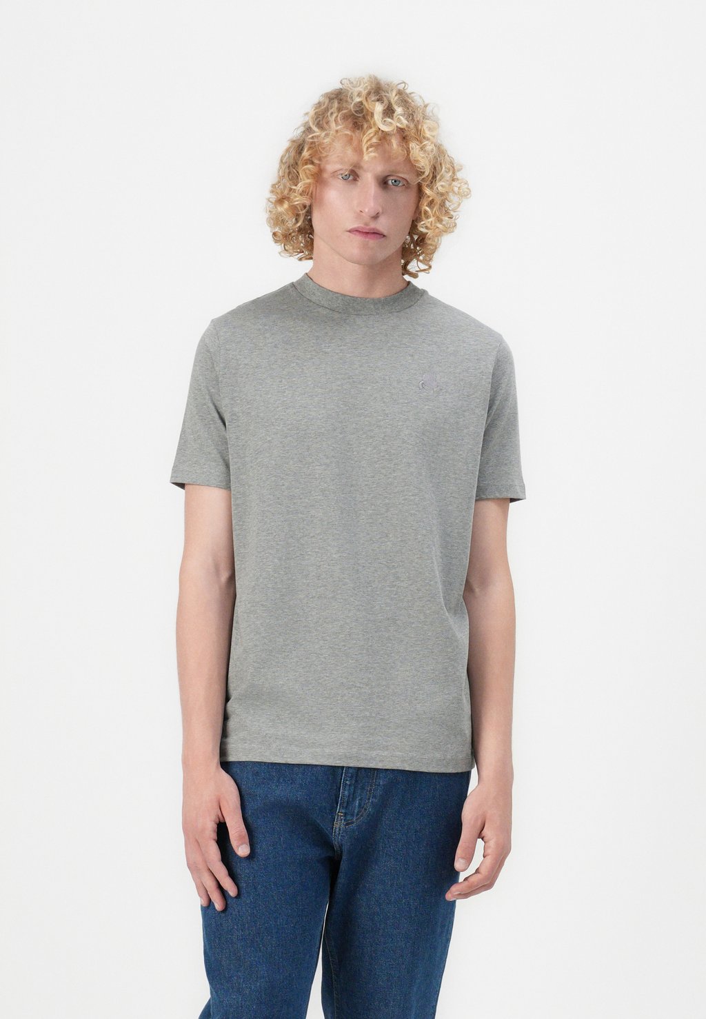 

Базовая футболка CREW NECK KARL LAGERFELD, серый