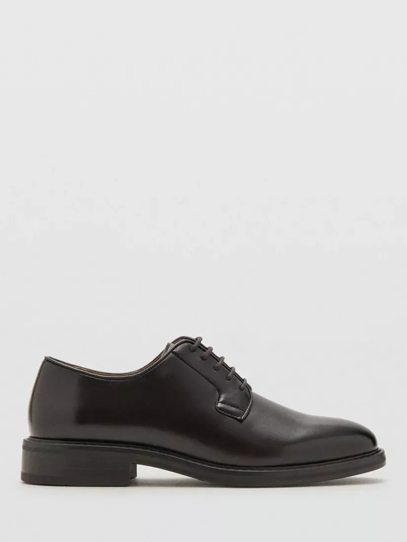 Парижские туфли-дерби из искусственной кожи Mango, Brown