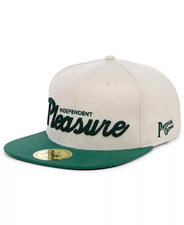 

Мужская кремовая регулируемая шляпа Independent Pleasure Club of New Jersey Black Fives Snapback Physical Culture