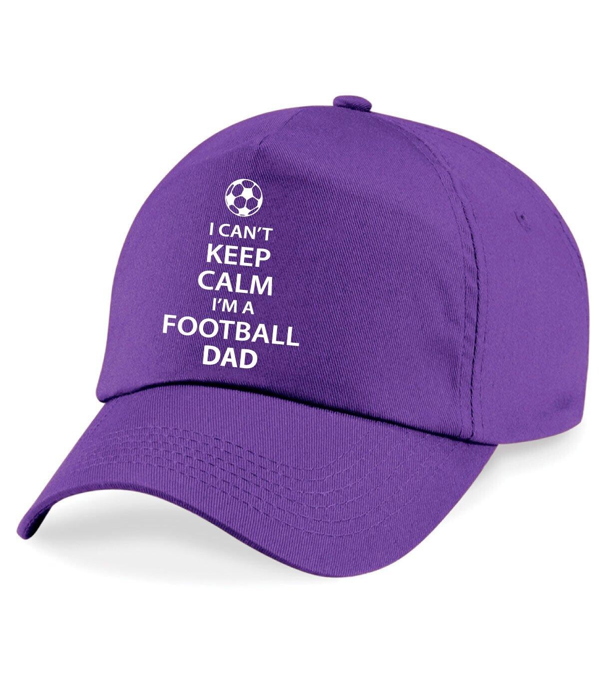 

Бейсбольная кепка I Can't Keep Calm Football Dad 60 SECOND MAKEOVER, фиолетовый