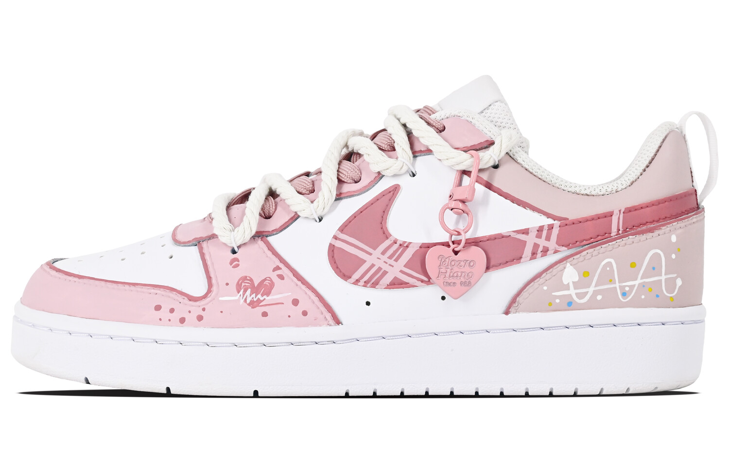 

Женские кроссовки для скейтбординга Nike Court Borough Low, Pink