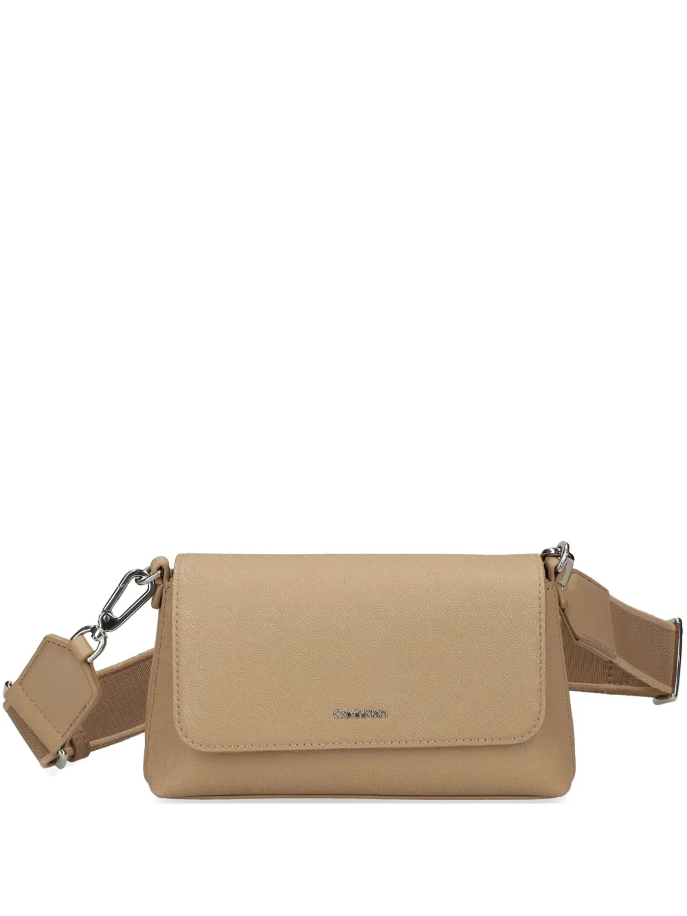 

Сумка через плечо с логотипом Calvin Klein, нейтральный