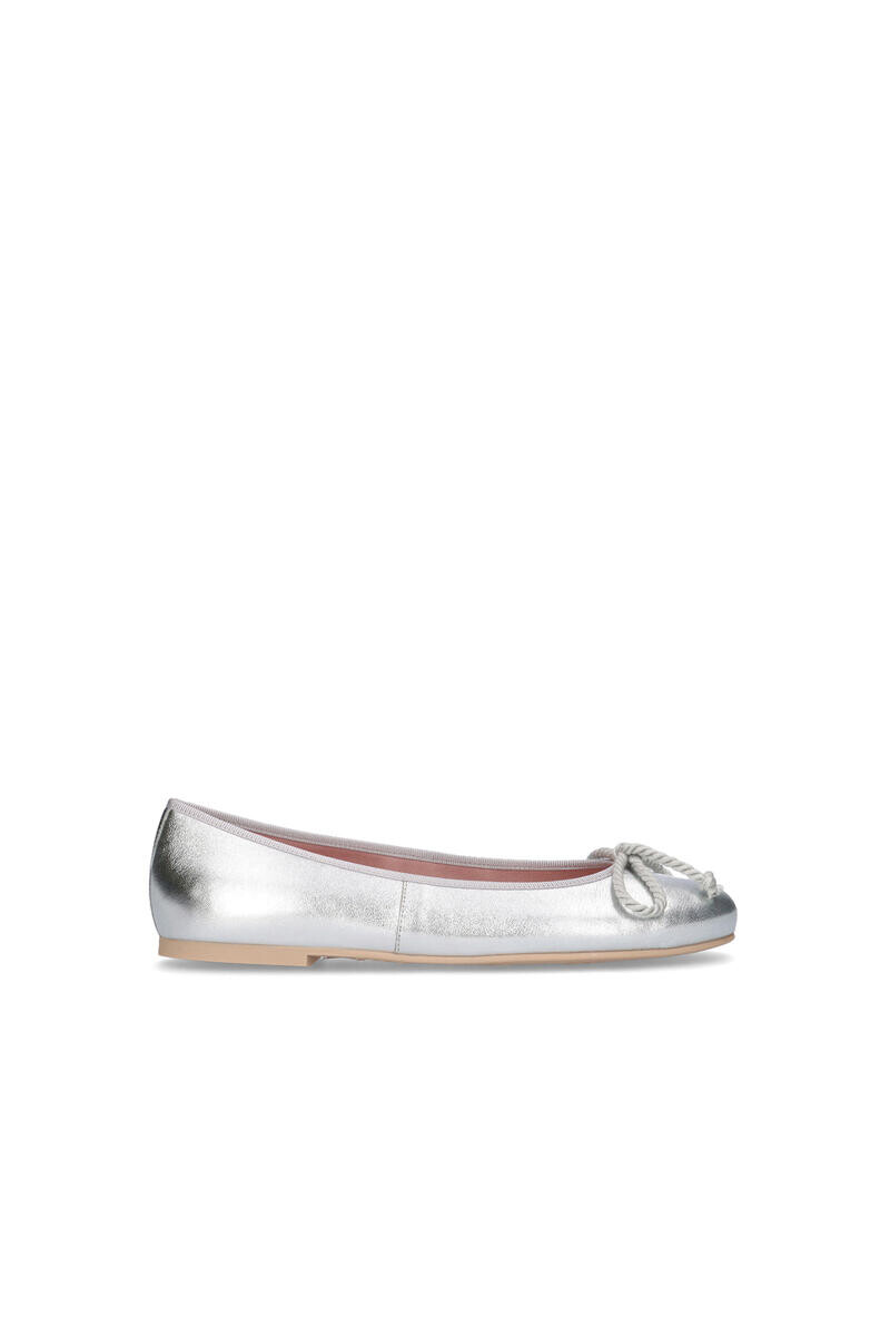 

Балерина Rosario в серебристой наппе Pretty Ballerinas, серый