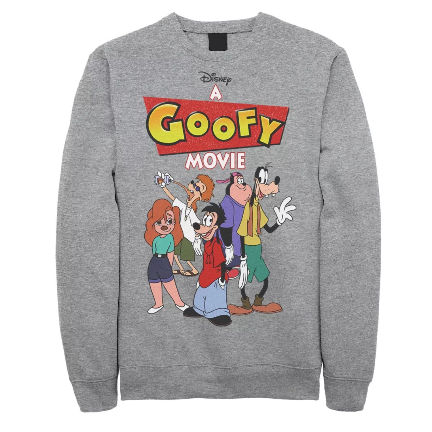 

Мужской свитшот с логотипом Disney A Goofy Movie Group Shot Licensed Character