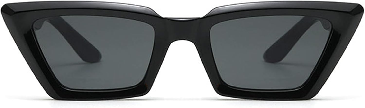 

Солнцезащитные очки «кошачий глаз» в маленькой оправе, женские, модные, черные, градиентные, с защитой от УФ-излучения UV400, мужские, трендовые, с заклепками, прямоугольные helena, C1