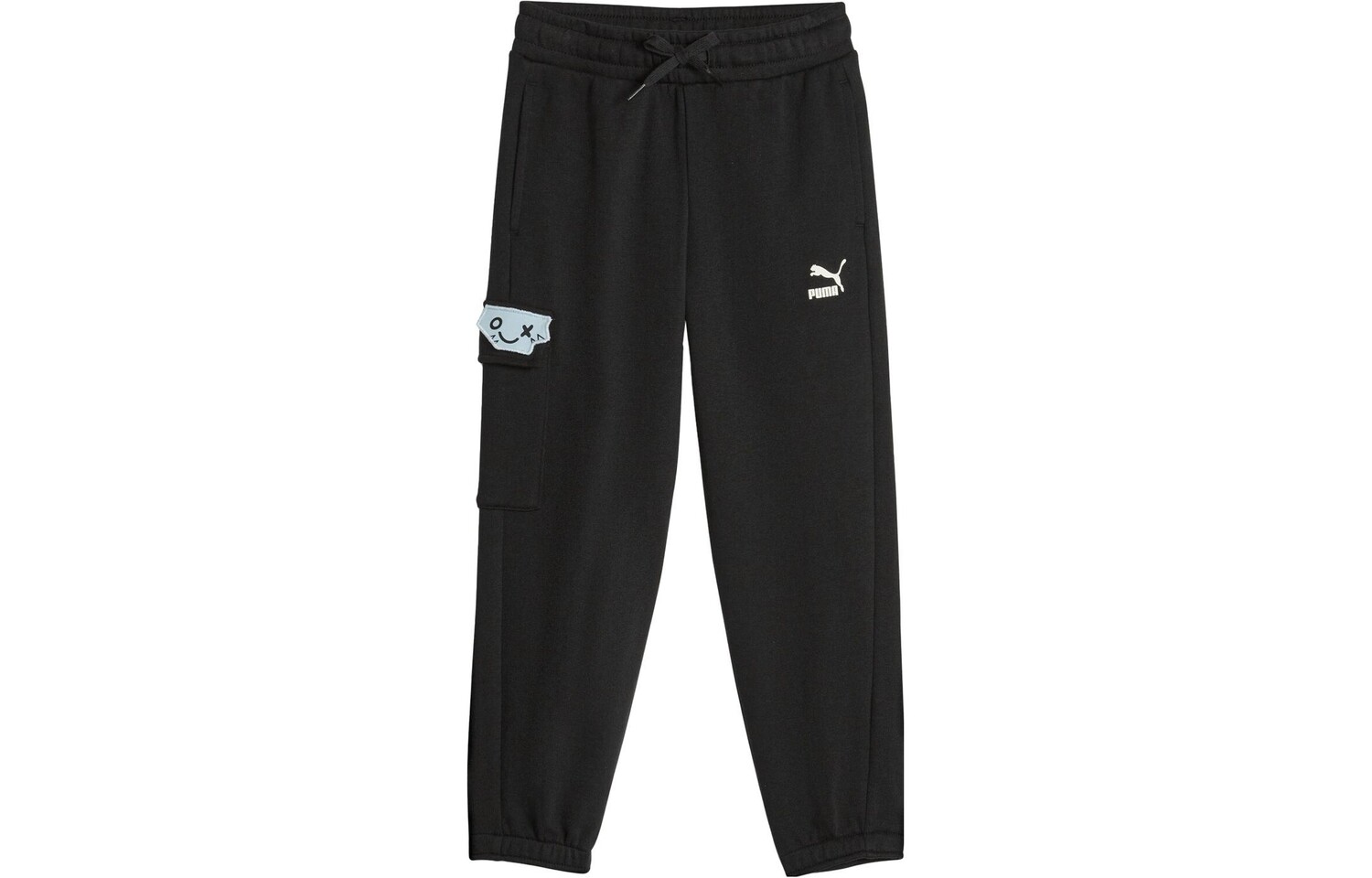 

Детские трикотажные спортивные штаны Puma, цвет Black