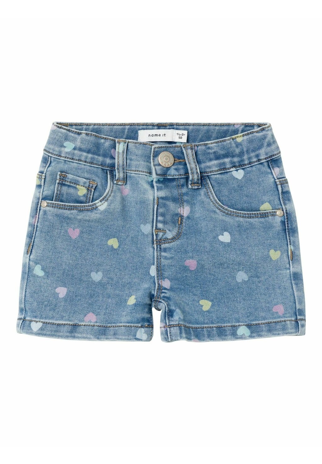 

Джинсовые шорты Name it, цвет Medium Blue Denim