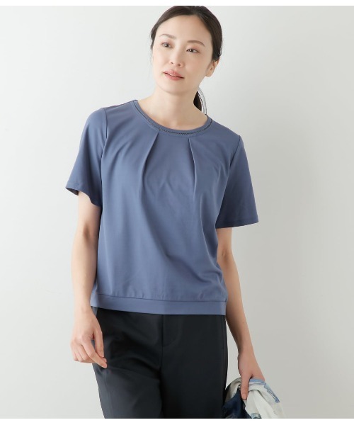 

Футболка с коротким рукавом, вискоза с нейлоном NEWYORKER, синий