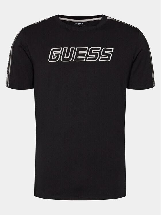 

Футболка стандартного кроя Guess, черный