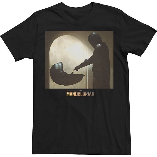 

Футболка Big & Tall Star Wars The Mandalorian The Child Scene Logo Licensed Character