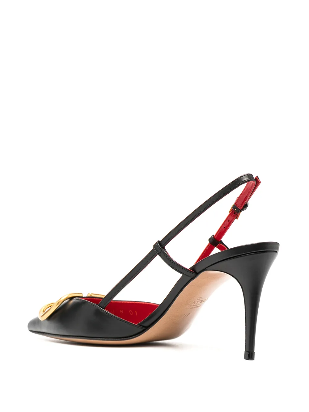 Туфли с логотипом VLogo Signature VALENTINO GARAVANI, черный — фото 3