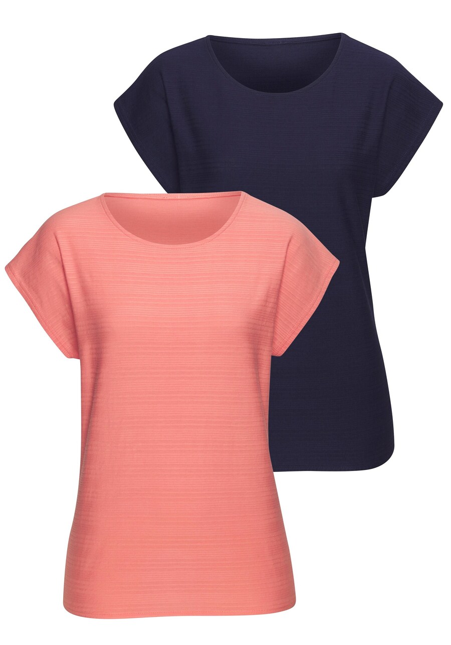 

Рубашка VIVANCE, цвет marine blue/Apricot