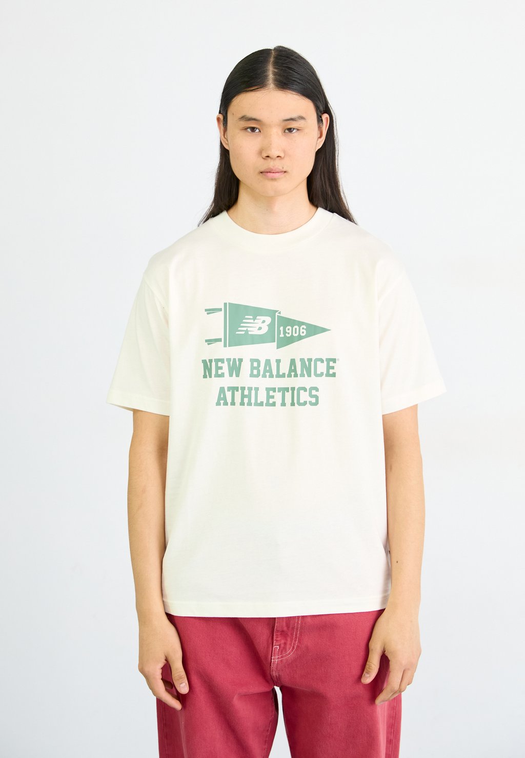 

Футболка с принтом VARSITY PENNANT New Balance, синий