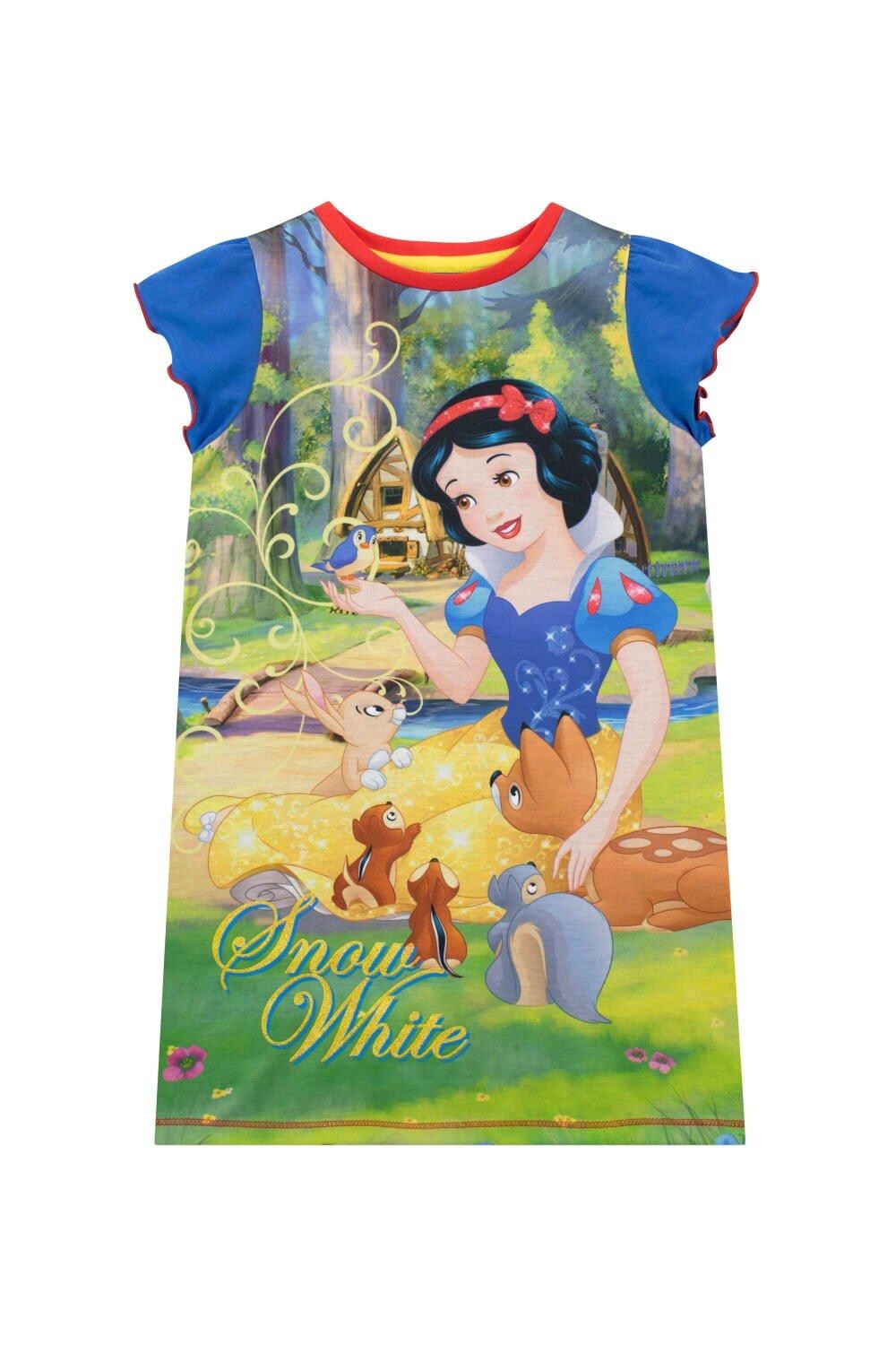 

Белоснежная ночная рубашка Disney, синий