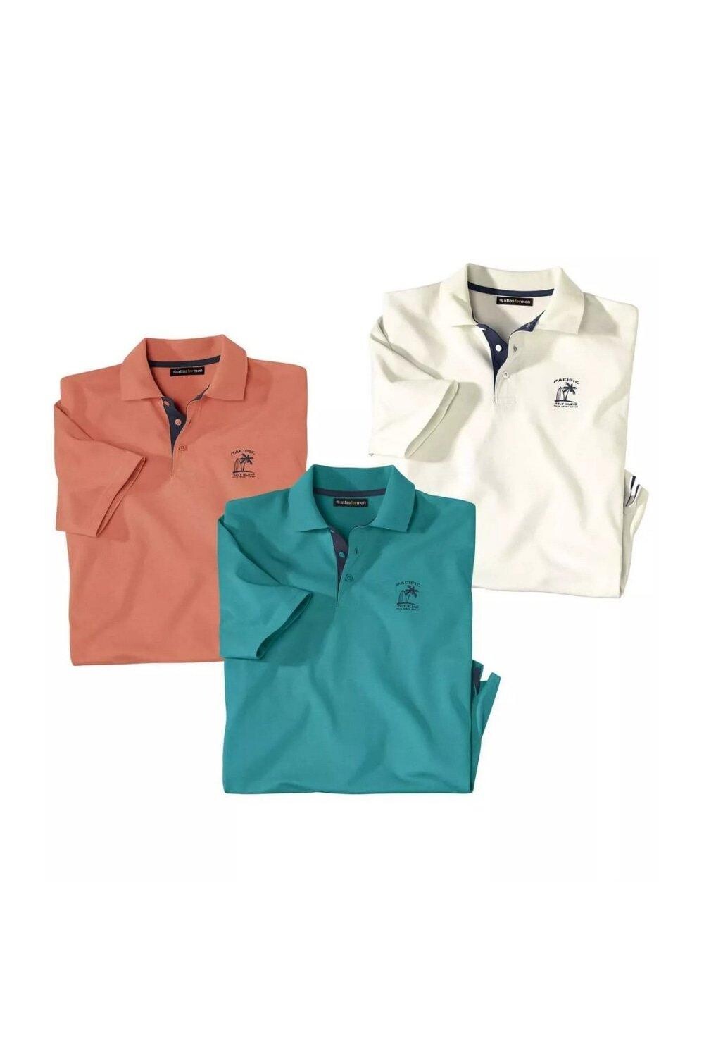 

Рубашка поло (3 шт.) Atlas for Men, мультиколор