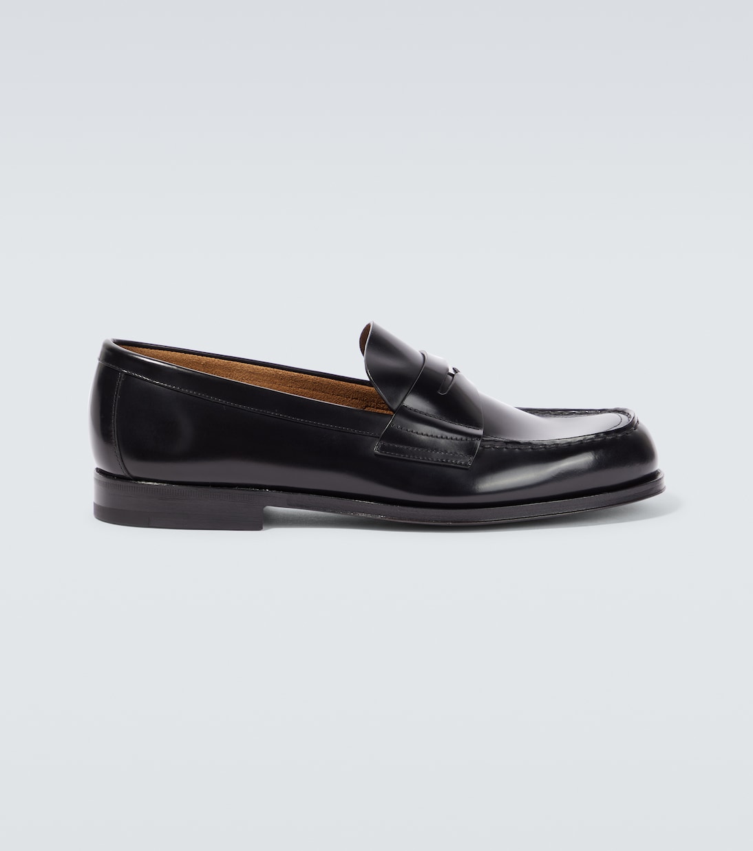 

Кожаные лоферы Prada, черный