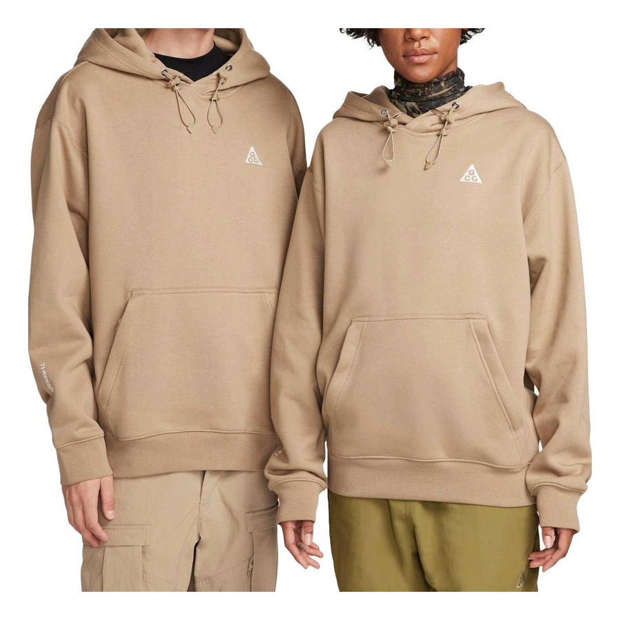 

Худи Nike ACG Therma-FIT Fleece Pullover Hoodie 'Khaki', коричневый