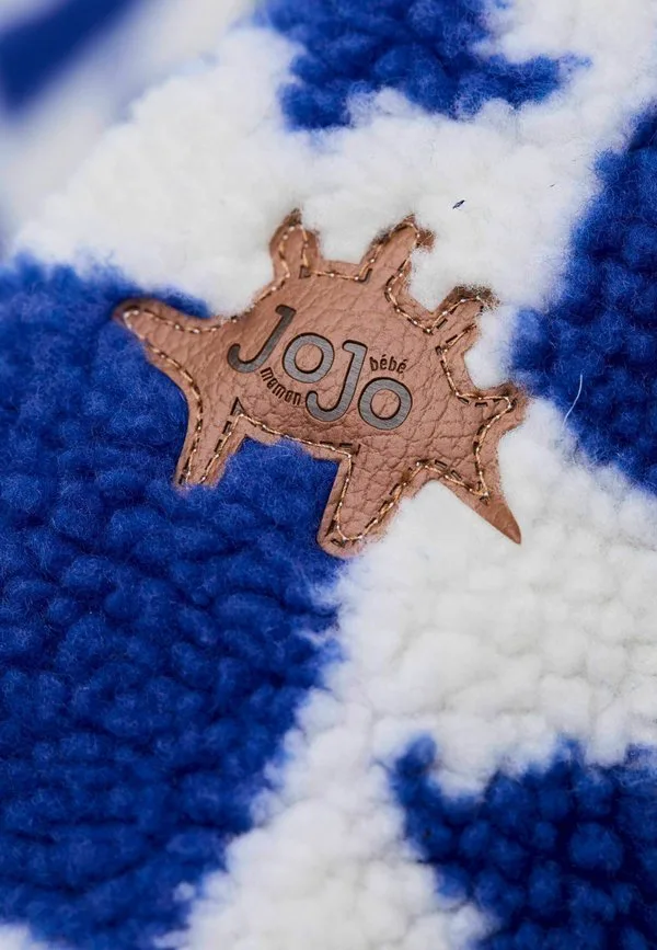 Куртка из флиса с капюшоном стандартного кроя Jojo Maman Bébé, Blue Dino — фото 3