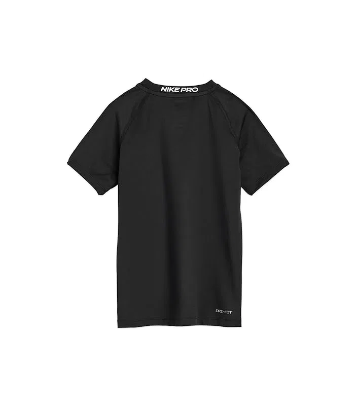 Футболка Nike Kids Pro Short Sleeve, Black — фото 2