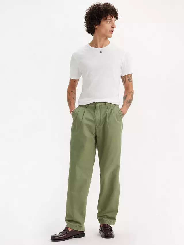 

Брюки чинос Levi's Loose Fit, цвет four/leaf/clover