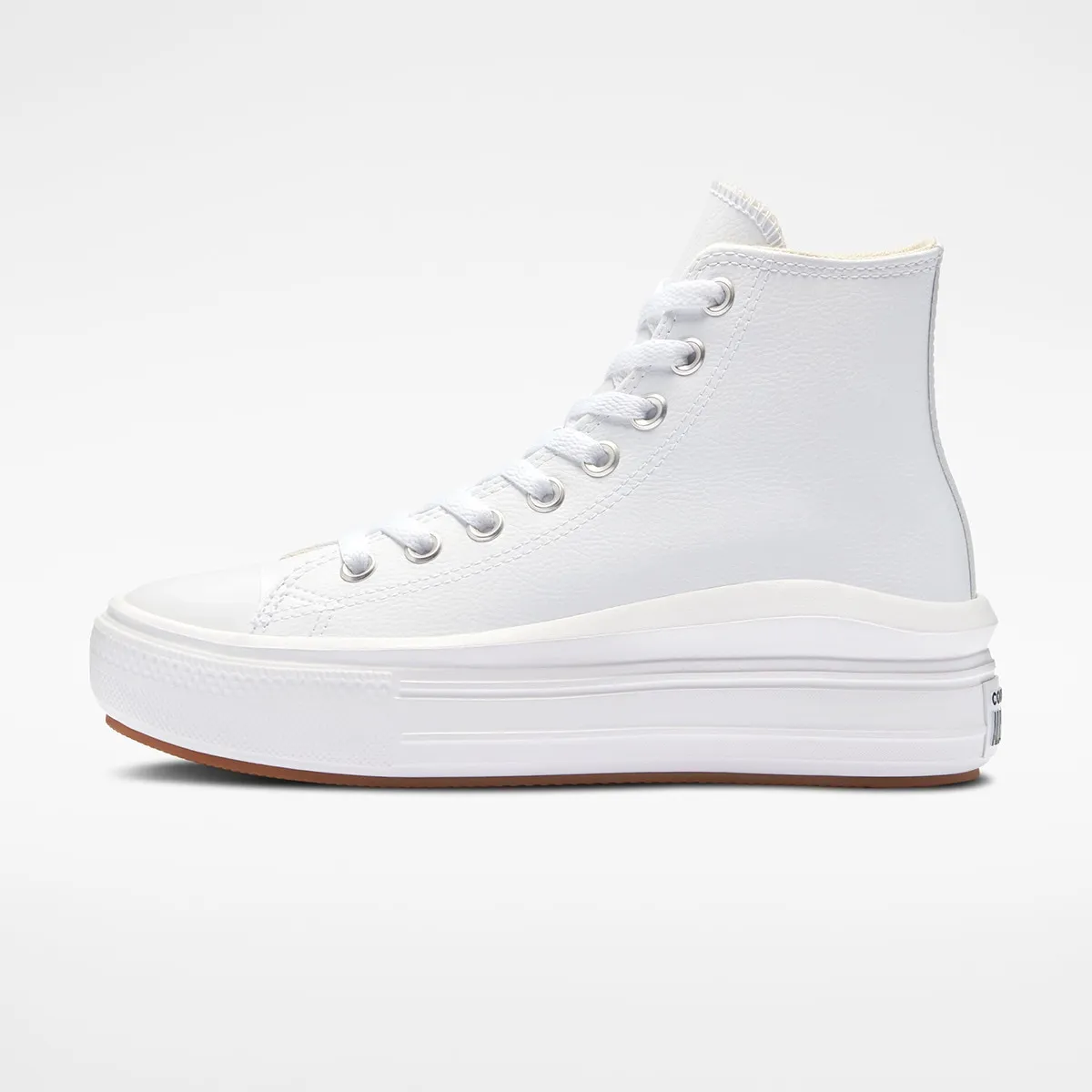 Женские кэжуал кеды Chuck Taylor All Star коллекции Move Leather Converse, белый — фото 4