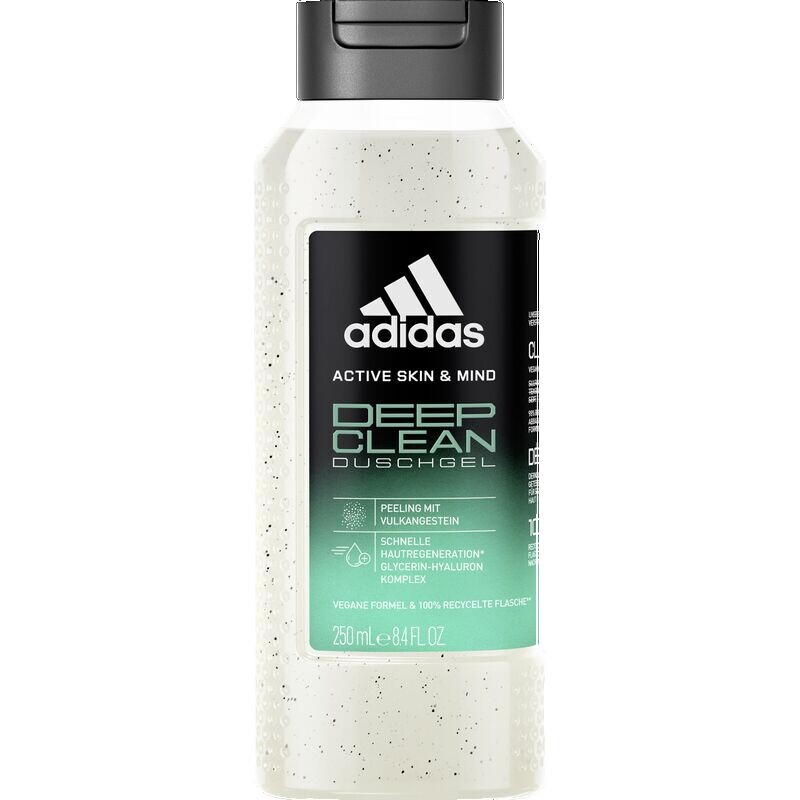 

Глубоко чистый гель для душа adidas, 250 ml