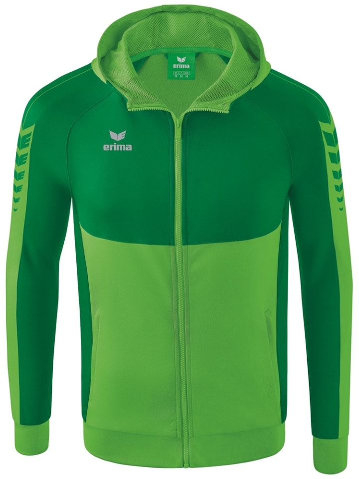 

Спортивная куртка Six Wings Trainingsjacke Mit Kapuze erima, зеленый