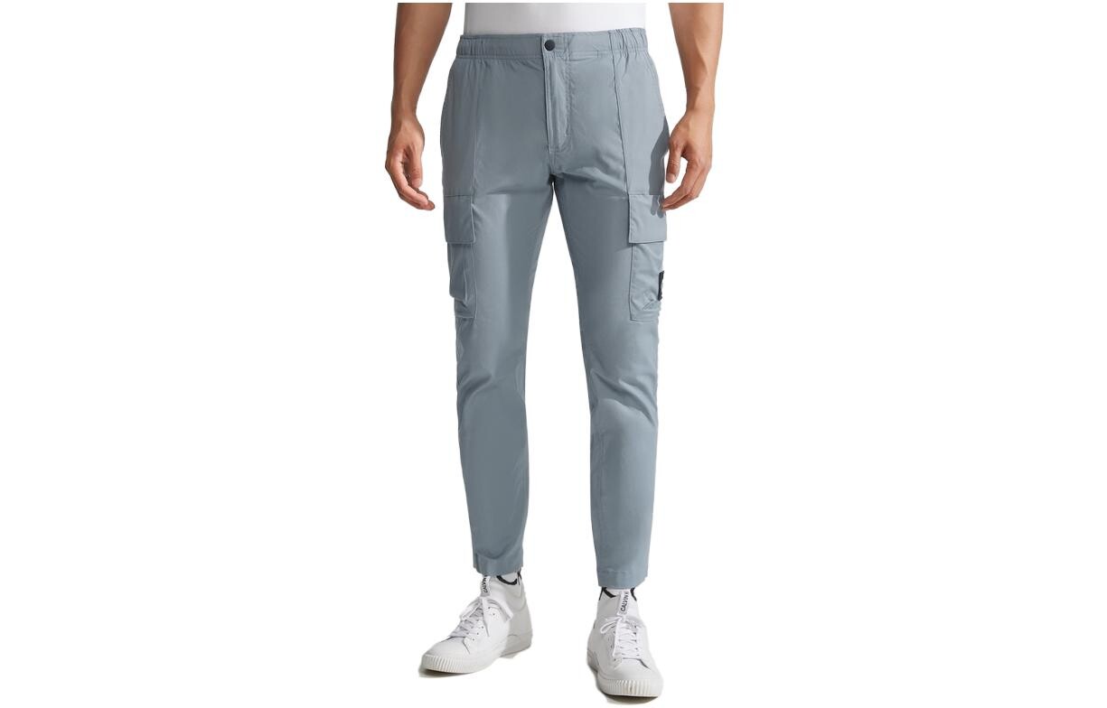 

Брюки-карго мужские светло-голубые-серые Calvin Klein, светло-голубой