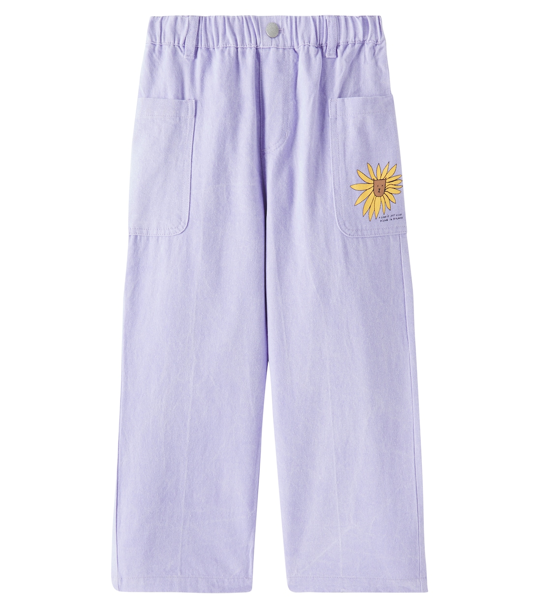 

Прямые брюки из хлопка Lion Jellymallow, Light Purple