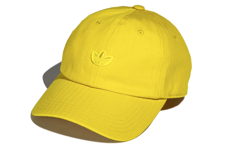 

Хлопковая бейсболка унисекс красная розово-желто-фиолетовая Adidas Originals