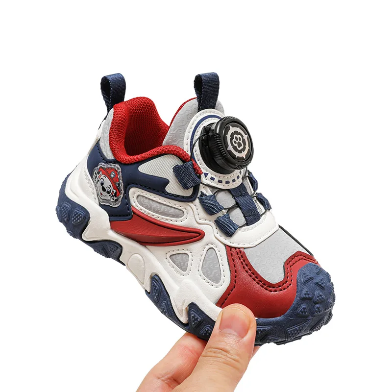 Легкие амортизирующие низкие кроссовки для детей 3-7 лет PAW PATROL, Red Fuzzy — фото 4