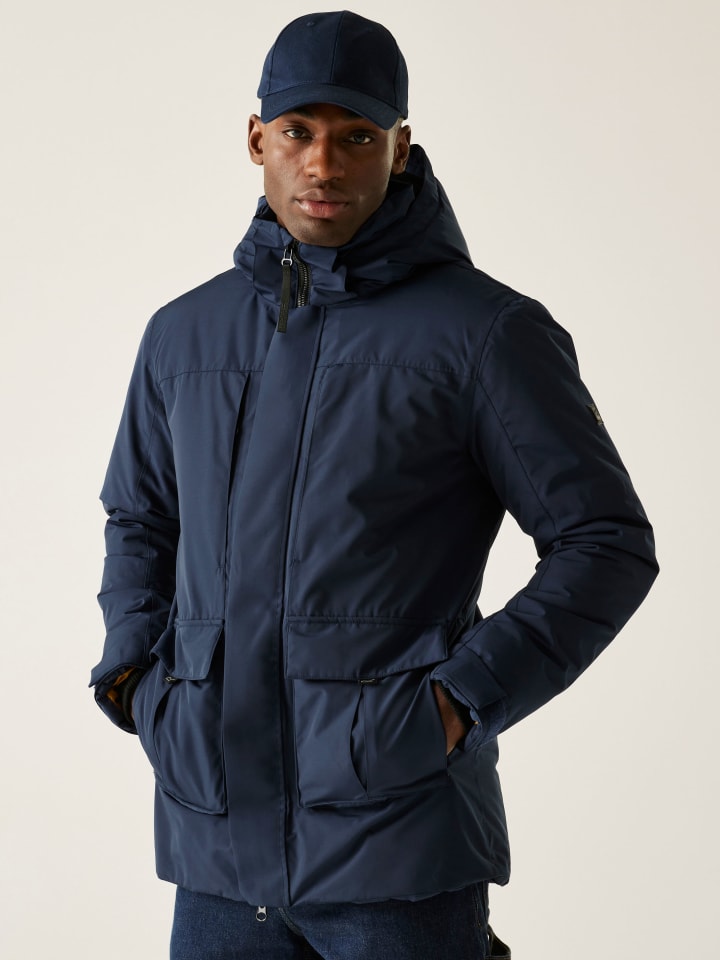 

Regatta Зимняя куртка "Маррон" темно-синего цвета