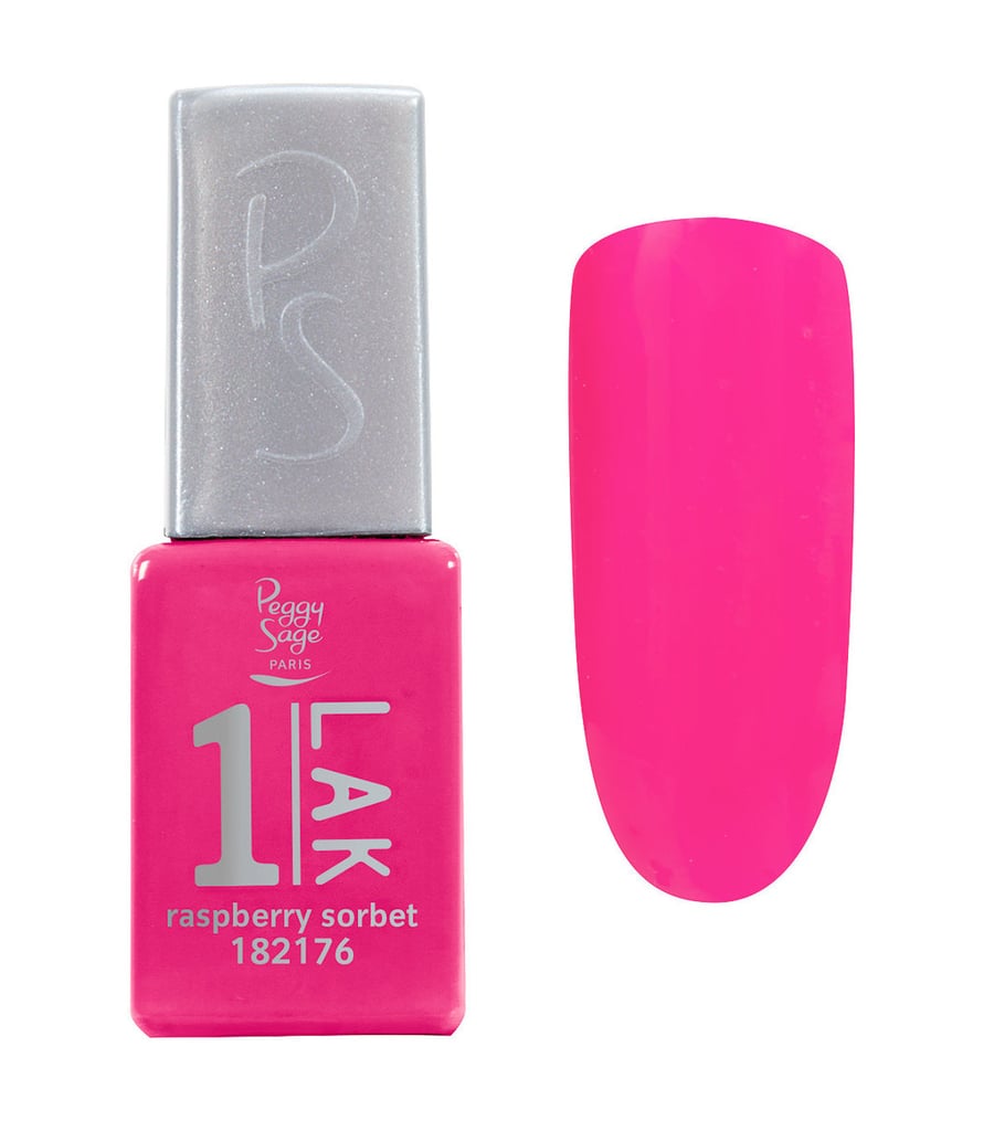 

1LAK Raspberry Sorbet гибридный лак 3в1 5мл Peggy Sage