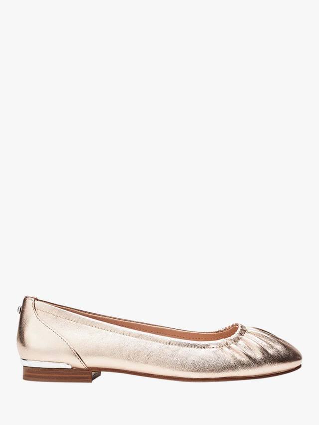 Балетки Freesia из натуральной кожи Moda in Pelle, Rose Gold