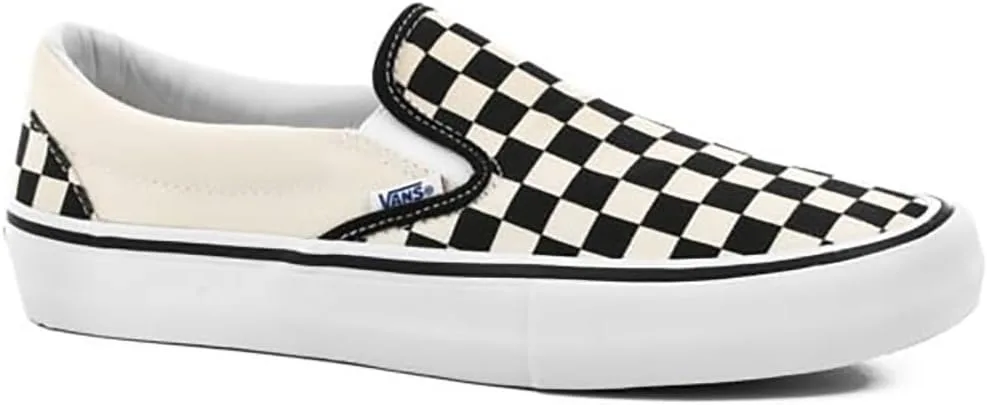 Кроссовки VANS Slipon Chess для скейтбординга, унисекс, для взрослых, со съемной стелькой, модель 2025 года — фото 3