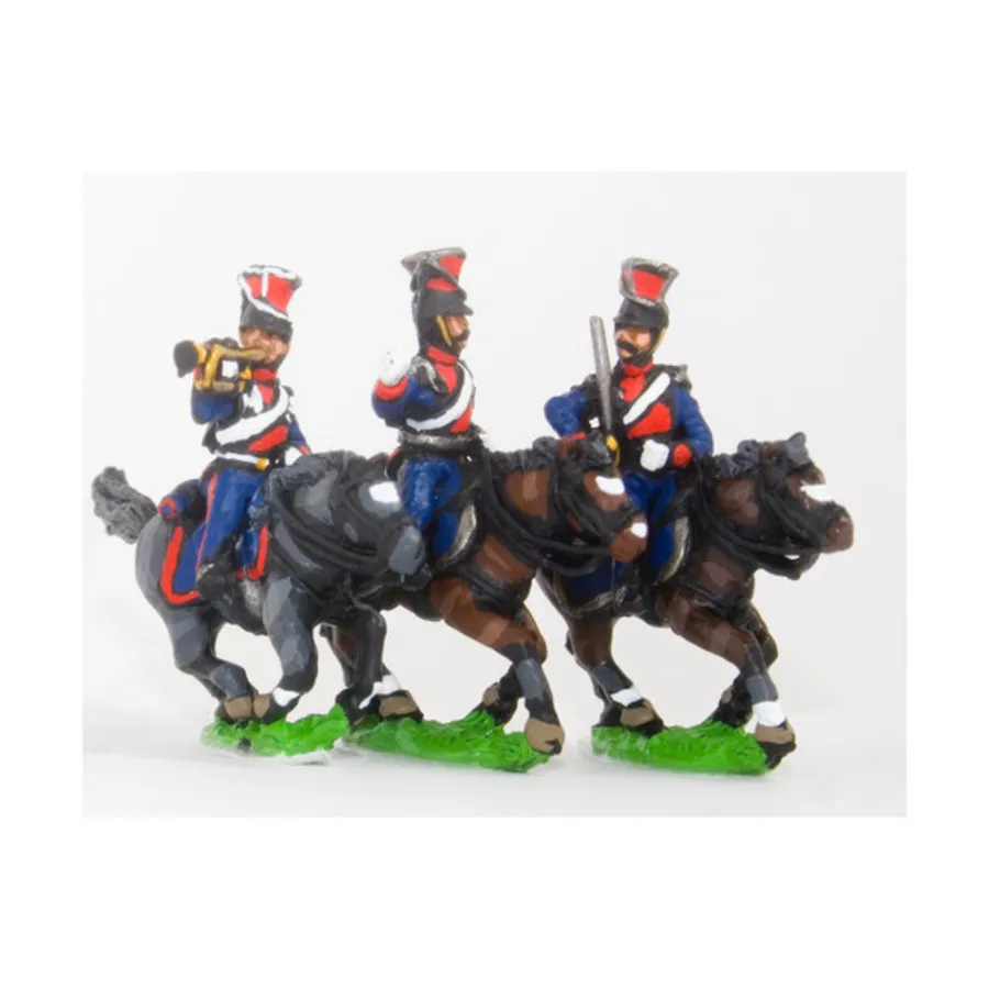 

Командный пакет Lancer — офицер, знаменосец и трубач, Napoleonic Miniatures - Russia 1813-1815 (15mm)