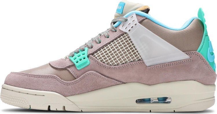 Кроссовки Union LA x Air Jordan 4 Retro Taupe Haze, загар — фото 3